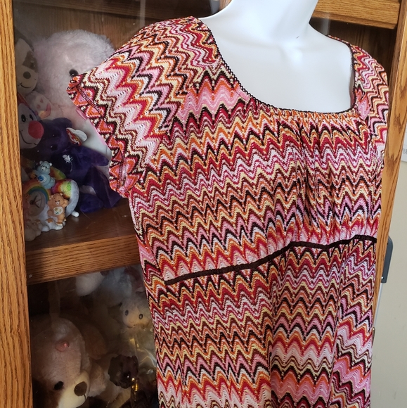 Colorful knit top - Picture 3 of 4
